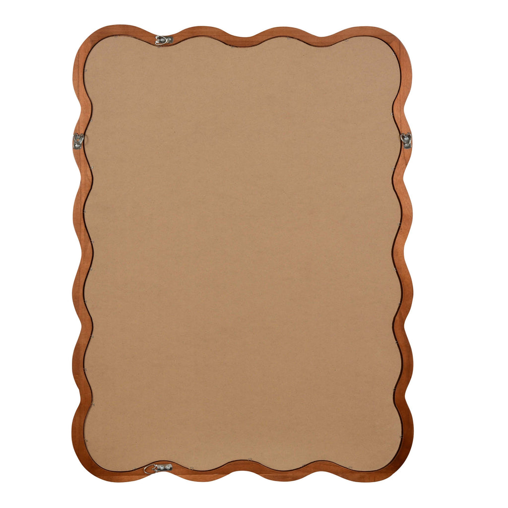 Wavy Wood Mirror