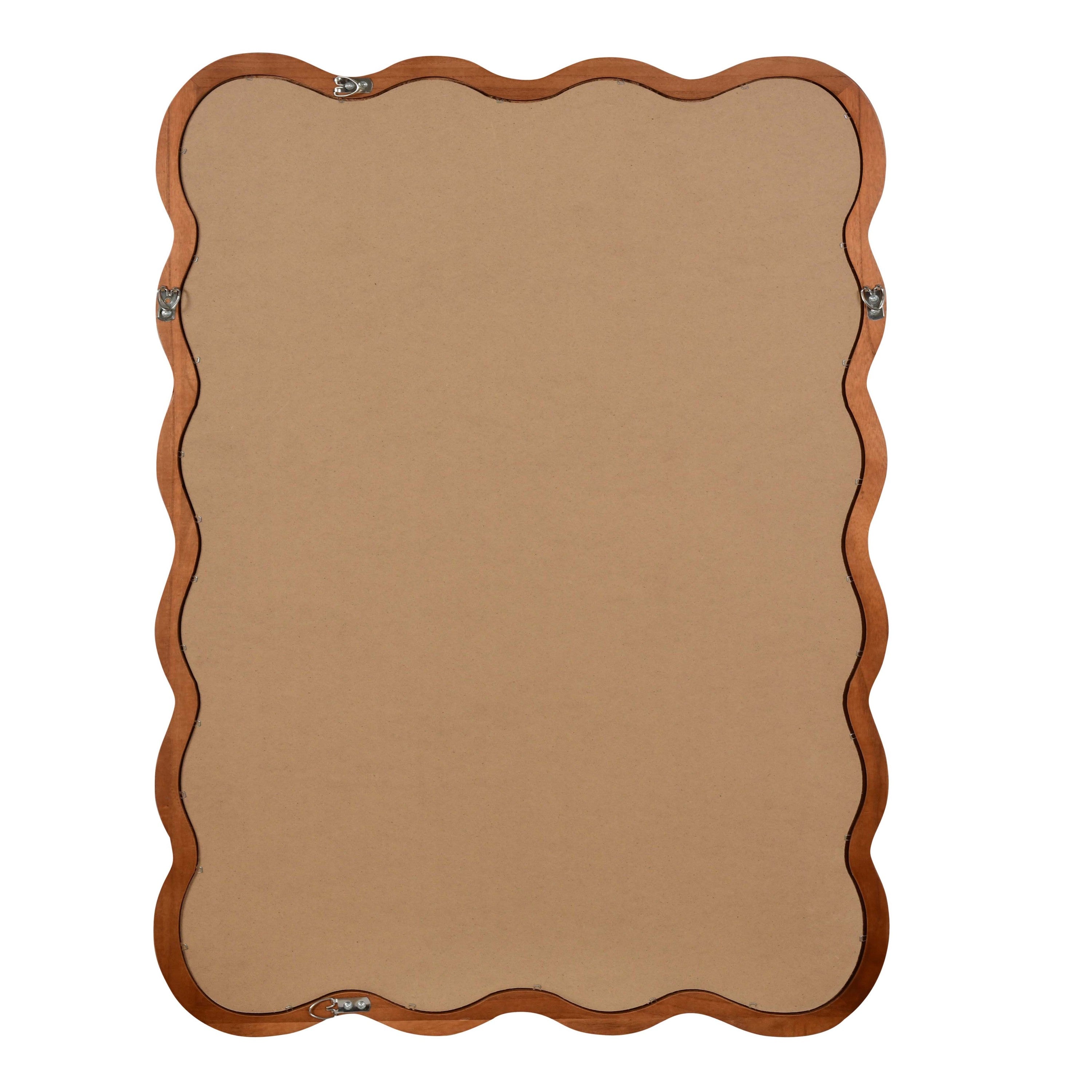 Wavy Wood Mirror