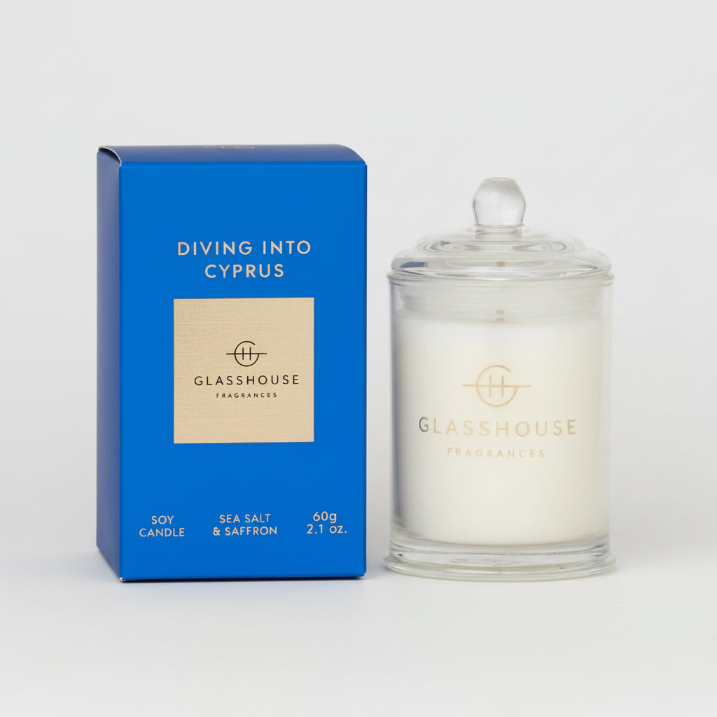Diving Into Cyprus Candle