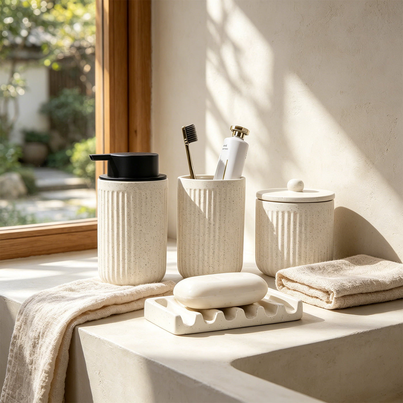 Rumi Bathroom Set