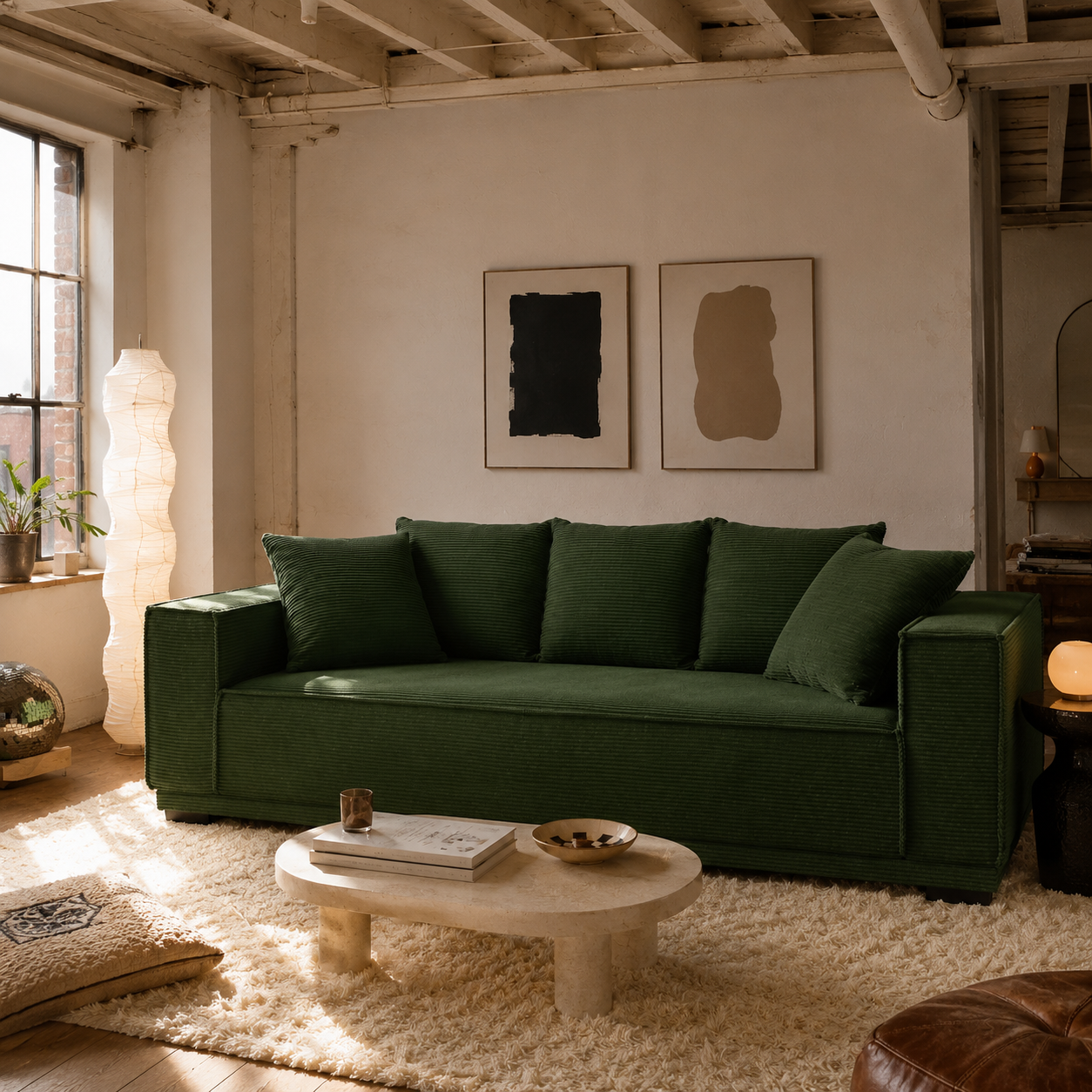 Oswald Corduroy Sofa