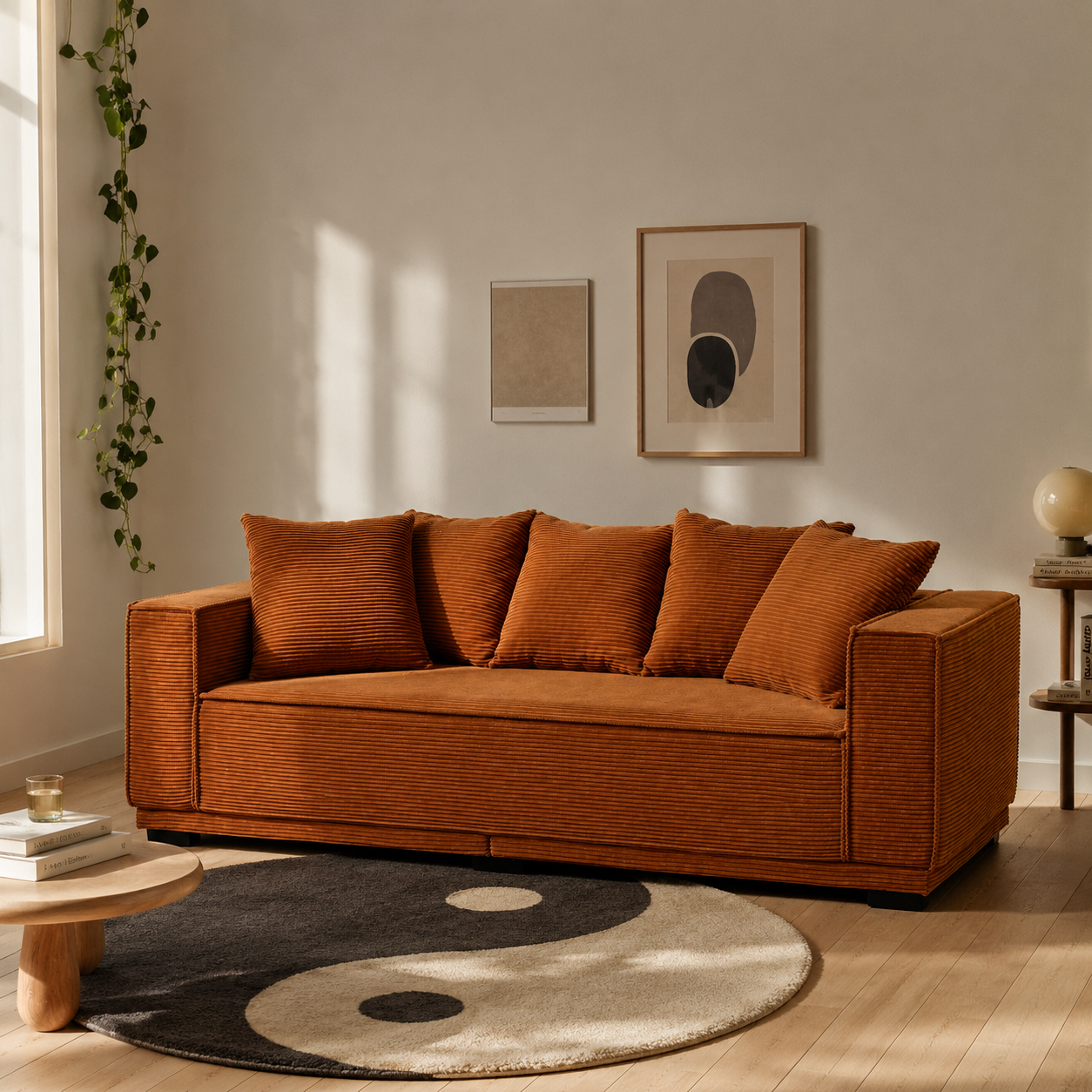Oswald Corduroy Sofa
