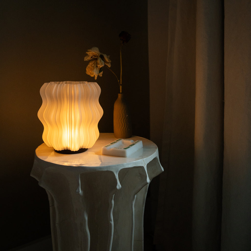 Wavey Cordless Mini Lamp