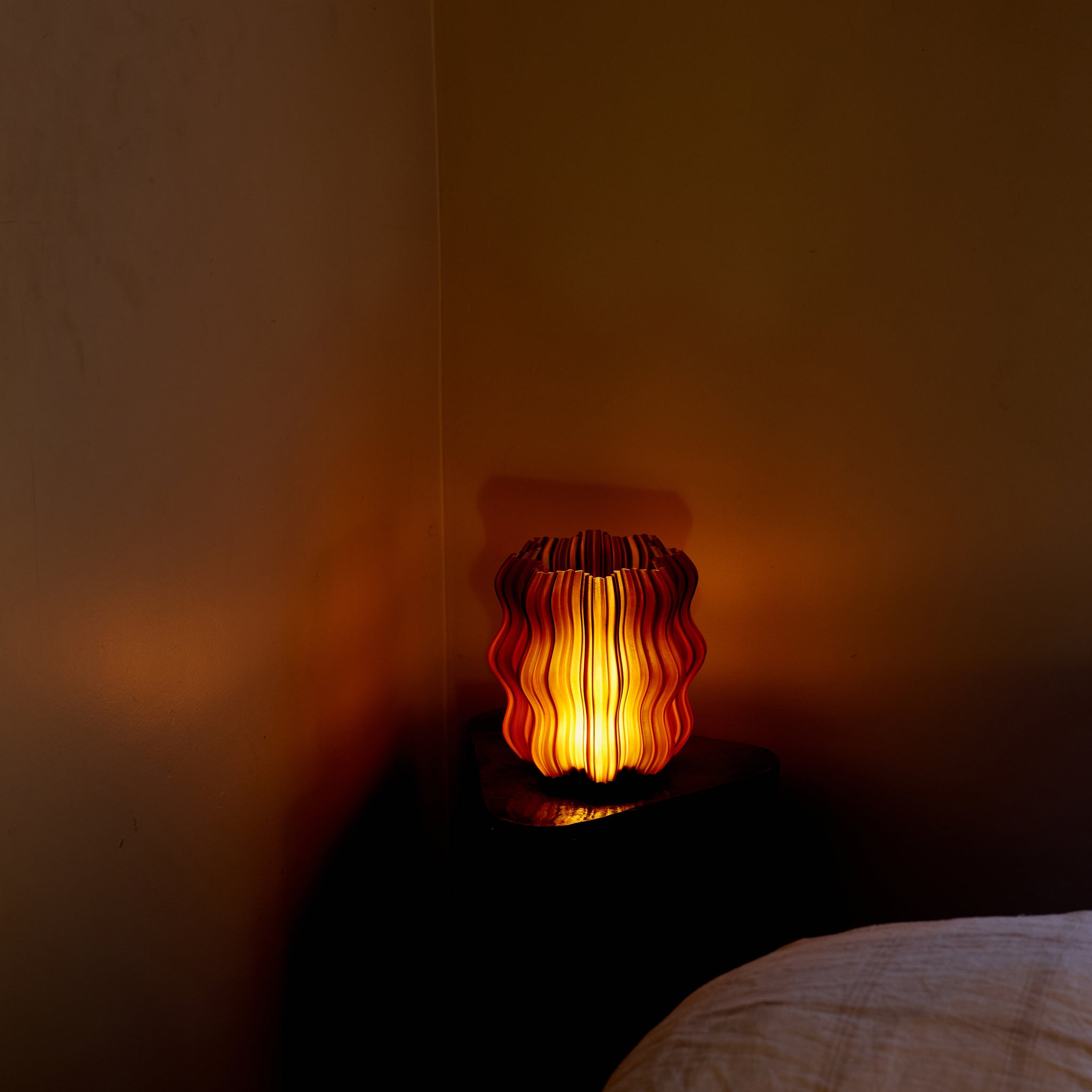 Wavey Cordless Mini Lamp