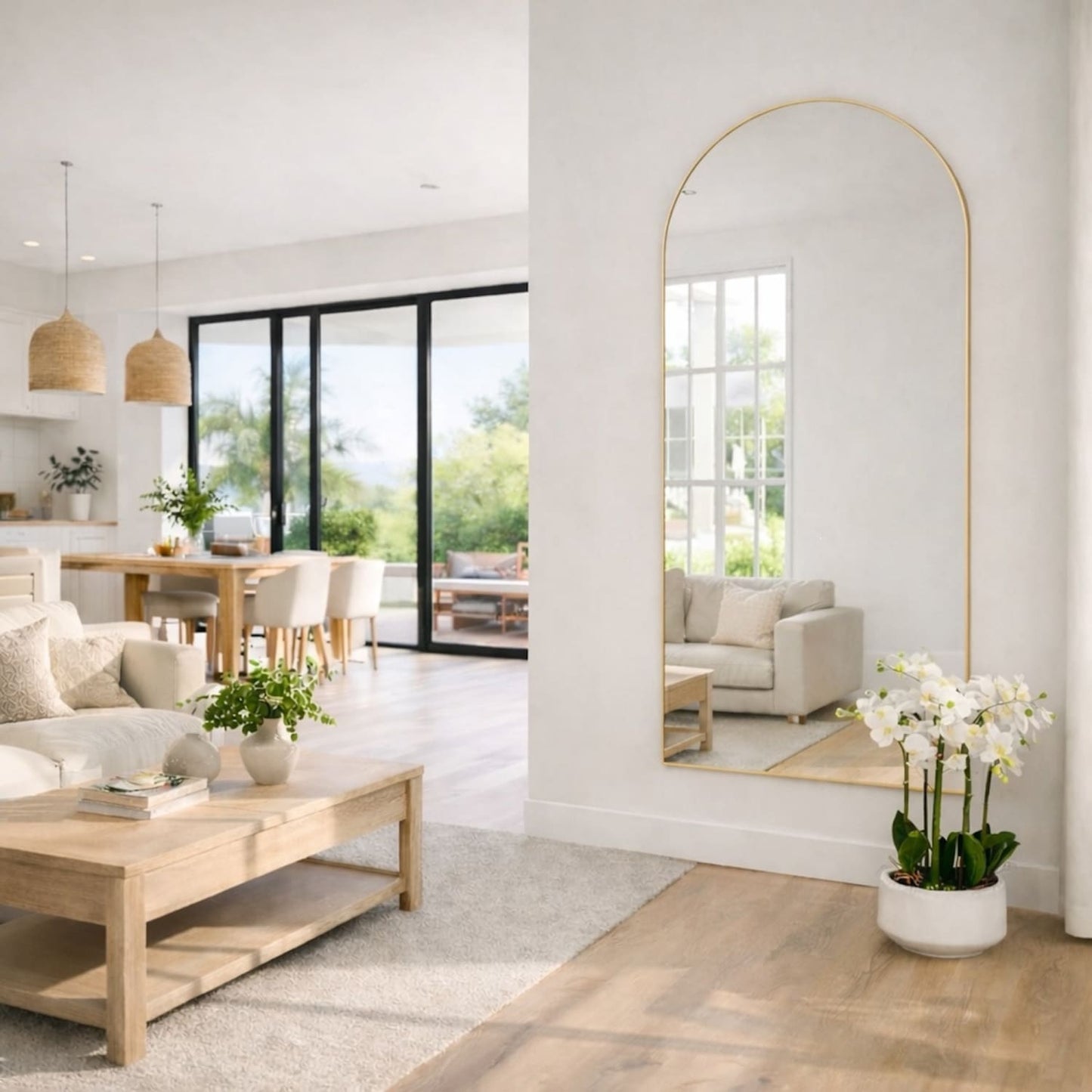 Aiko XL Floor Mirror