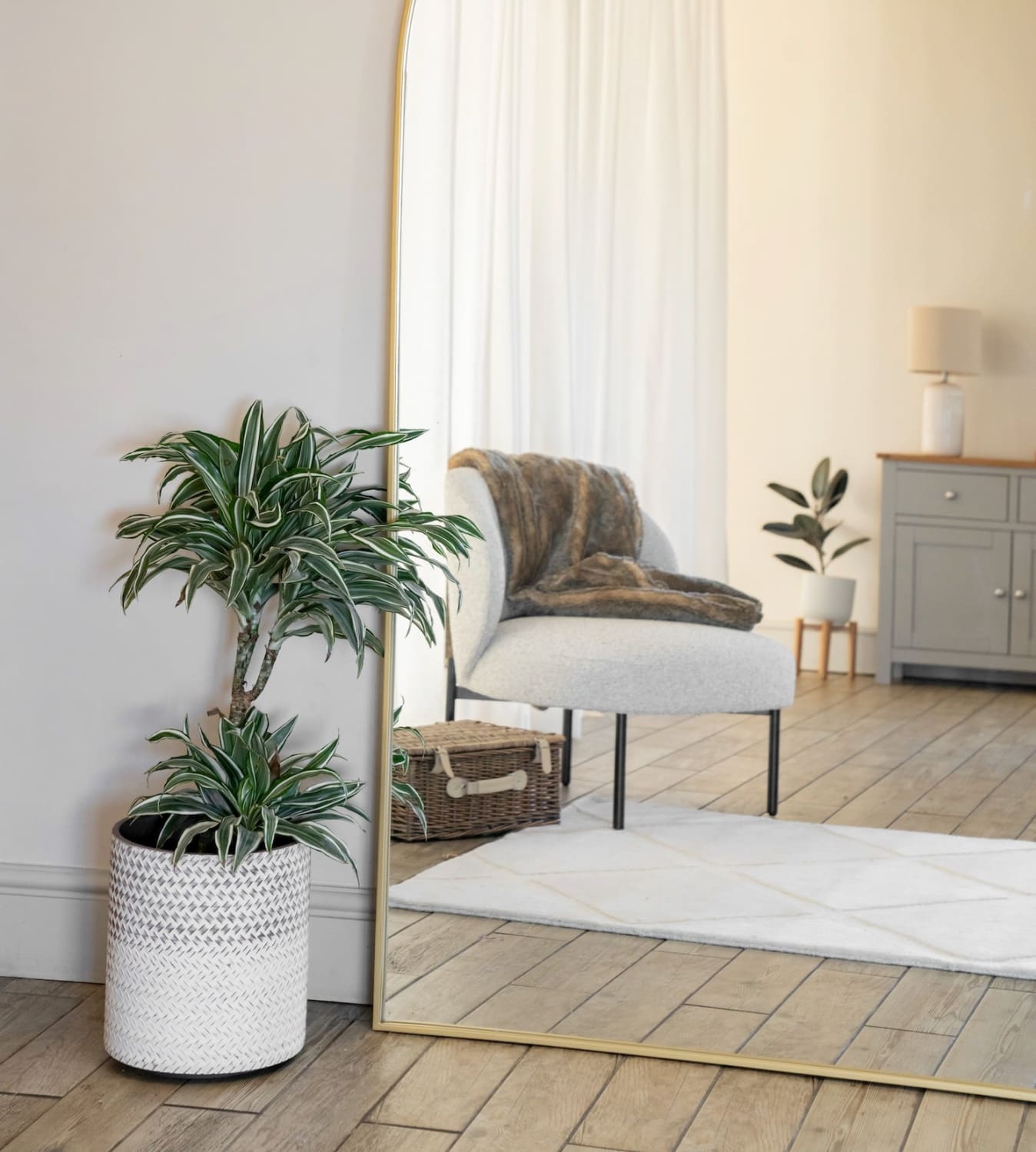 Aiko XL Floor Mirror