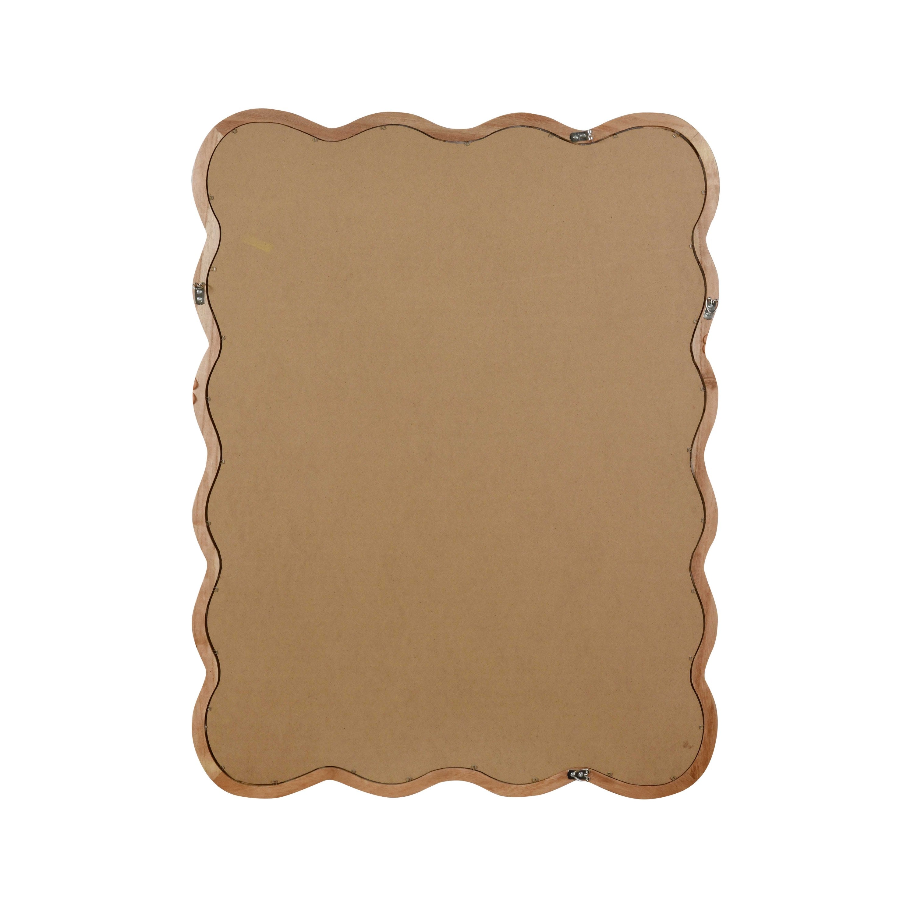 Wavy Wood Mirror